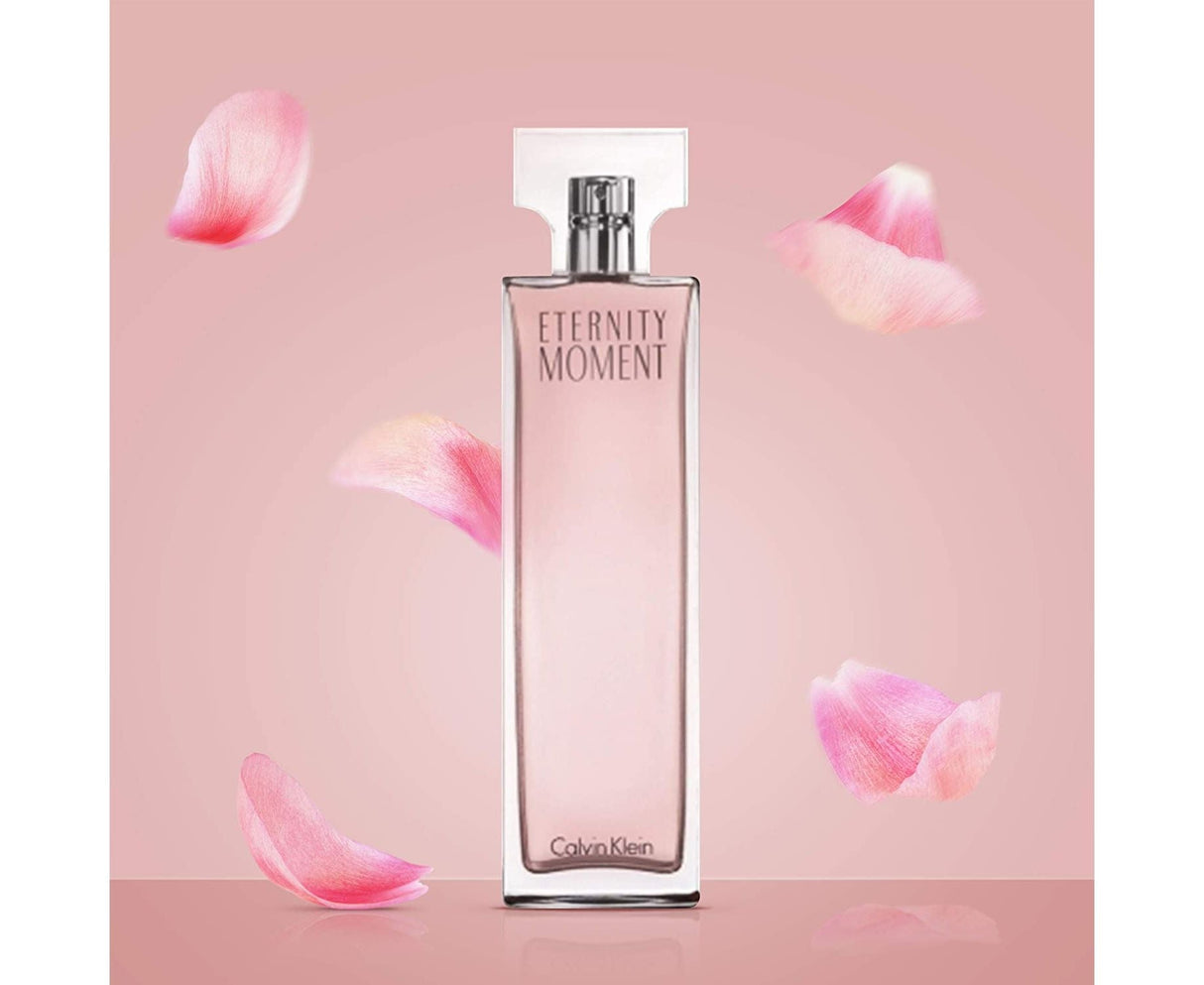 Calvin Klein - Calvin Klein Eau De Parfum Eternity Moment for Women Eau De Parfum - 100ml - WOMEN'S FRAGRANCE - LUXURIUM