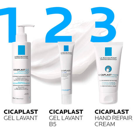 LA ROCHE-POSAY - Cicaplast Baume Hand Cream - ANTI-BACTERIAL & REPAIRING - LUXURIUM
