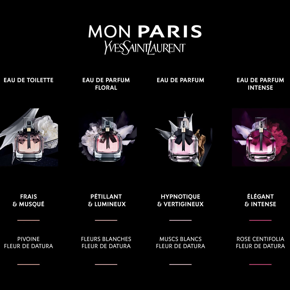 YVES SAINT LAURENT - Mon Paris Eau De Parfum - FEMALE FRAGRANCE - LUXURIUM