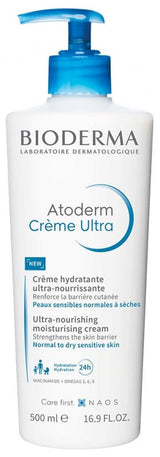 Bioderma - Atoderm Cream Ultra Pump 500ML - Skincare - LUXURIUM