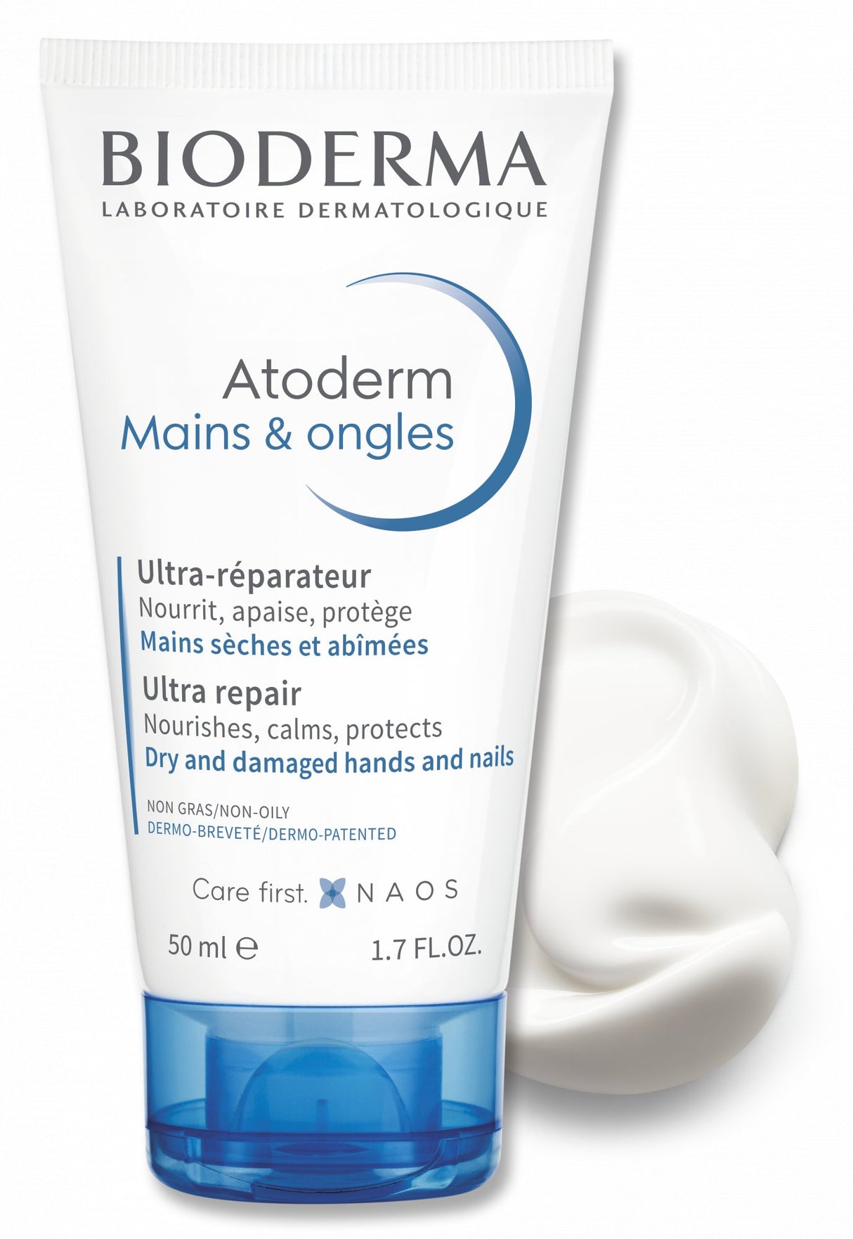 Bioderma - Atoderm Hand Cream Tube 50ML - Skincare - LUXURIUM