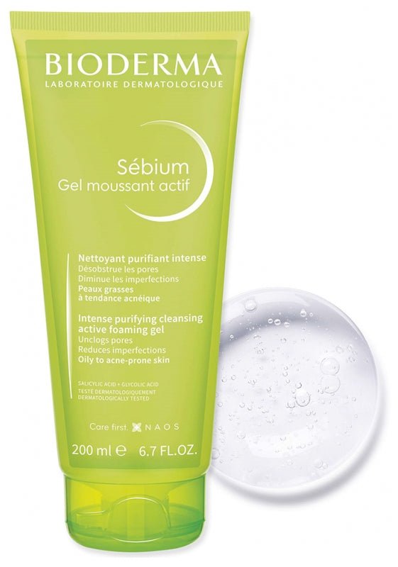 Bioderma - Sébium Active Foaming Gel 200ML - Skincare - LUXURIUM