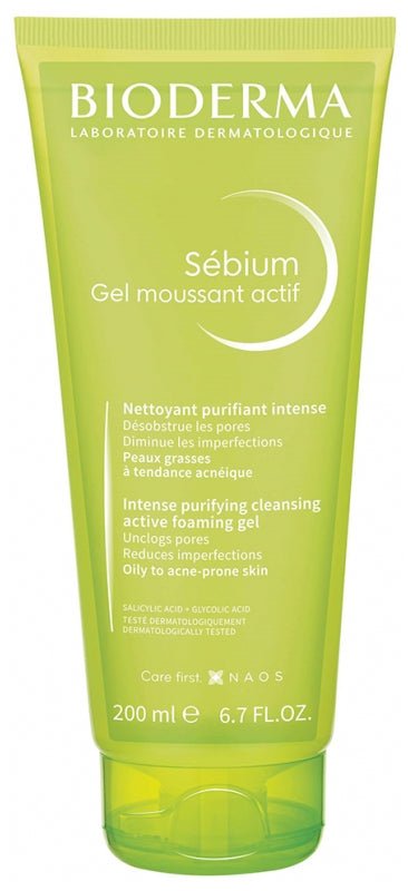 Bioderma - Sébium Active Foaming Gel 200ML - Skincare - LUXURIUM