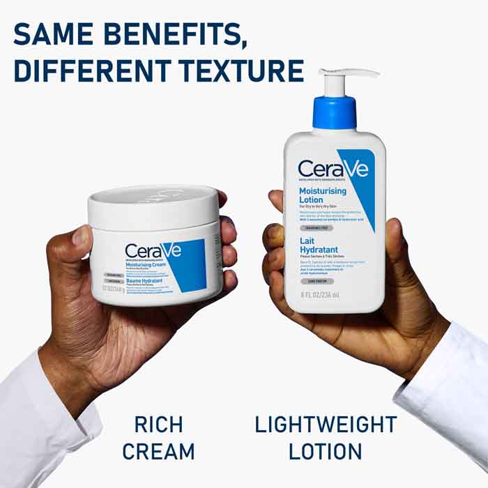 CERAVE - Moisturising Cream Jar - DRY & ECZEMA PRONE SKIN - LUXURIUM