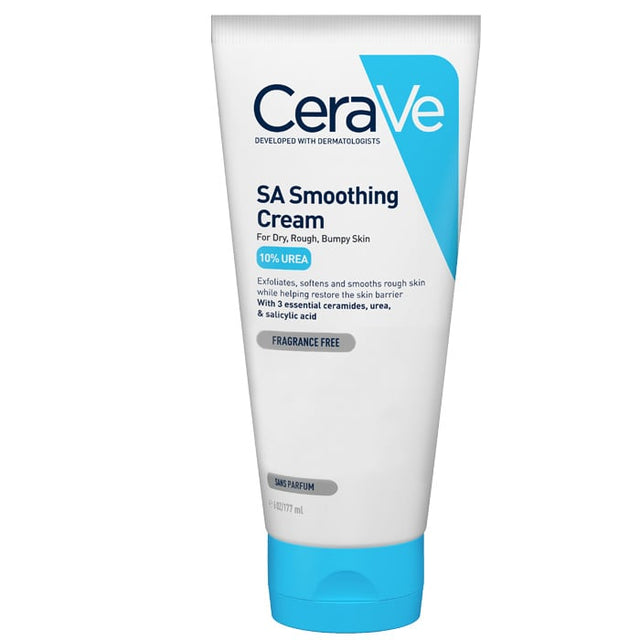 CERAVE - Sa Smoothing Fast-Absorbing Cream With Salicylic Acid - KERATOSIS PILARIS/ PSORIASIS PRONE SKIN - LUXURIUM