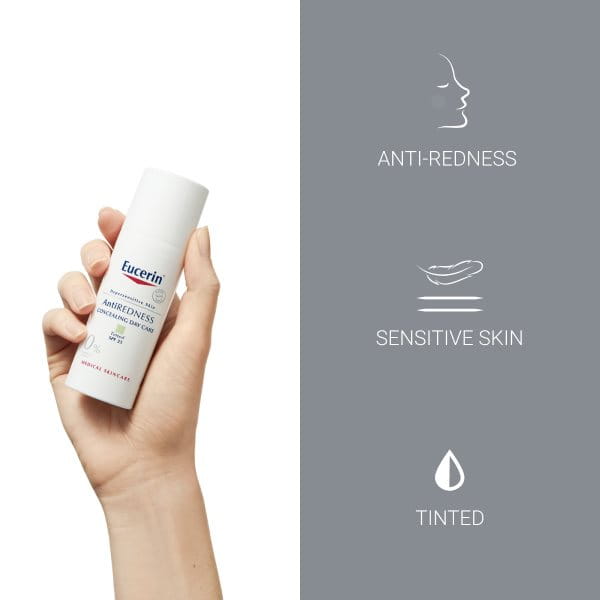 Eucerin - Eucerin AntiREDNESS Concealing Day SPF25 50ml - Skincare - LUXURIUM