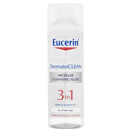 Eucerin - Eucerin DermatocCLEAN 3in1 Micellar water 200ml - Skincare - LUXURIUM