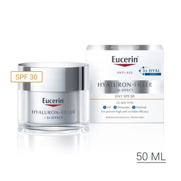 Eucerin - Eucerin Hyaluron-Filler Day Cream spf30 50ml - Skincare - LUXURIUM