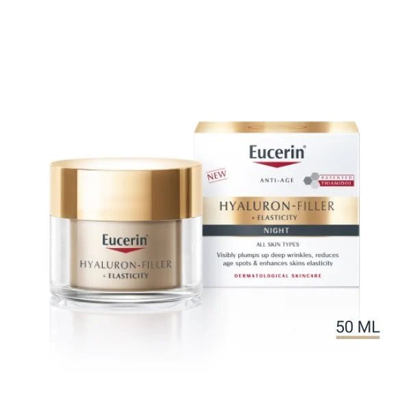 Eucerin - Eucerin Hyaluron-Filler+Elasticity Night Crm 50ml - Skincare - LUXURIUM