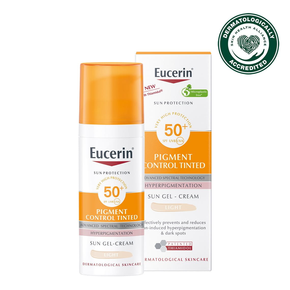 Eucerin - Eucerin Pigment Control Tinted LIght SPF50 50ML - Skincare - LUXURIUM