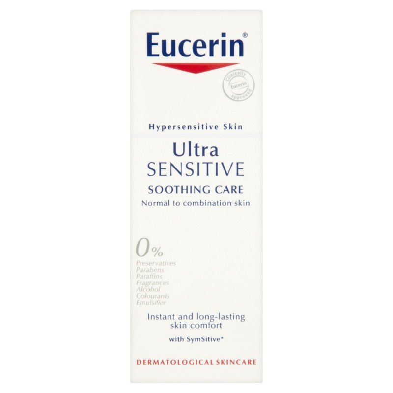 Eucerin - Eucerin UltraSENSITIVE Soothing Norm/comb 50ml - Skincare - LUXURIUM