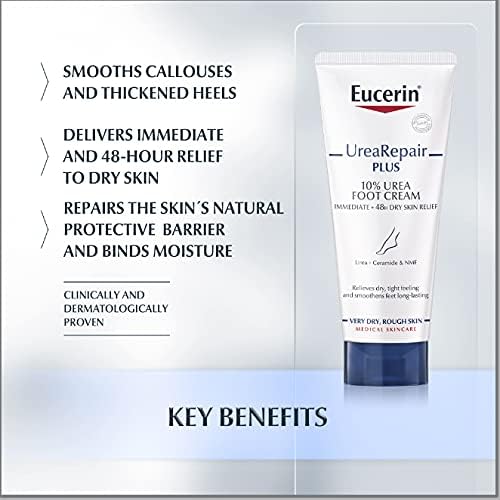 Eucerin - Eucerin UreaRepair Plus 10% Urea foot crm 100ml - Skincare - LUXURIUM