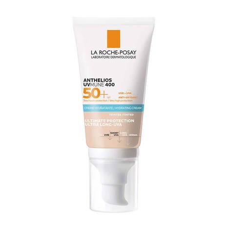 LA ROCHE-POSAY - Anthelios Uvmune 400 Hydrating Tinted Cream Spf50+ Sun Cream - SUNCARE - LUXURIUM