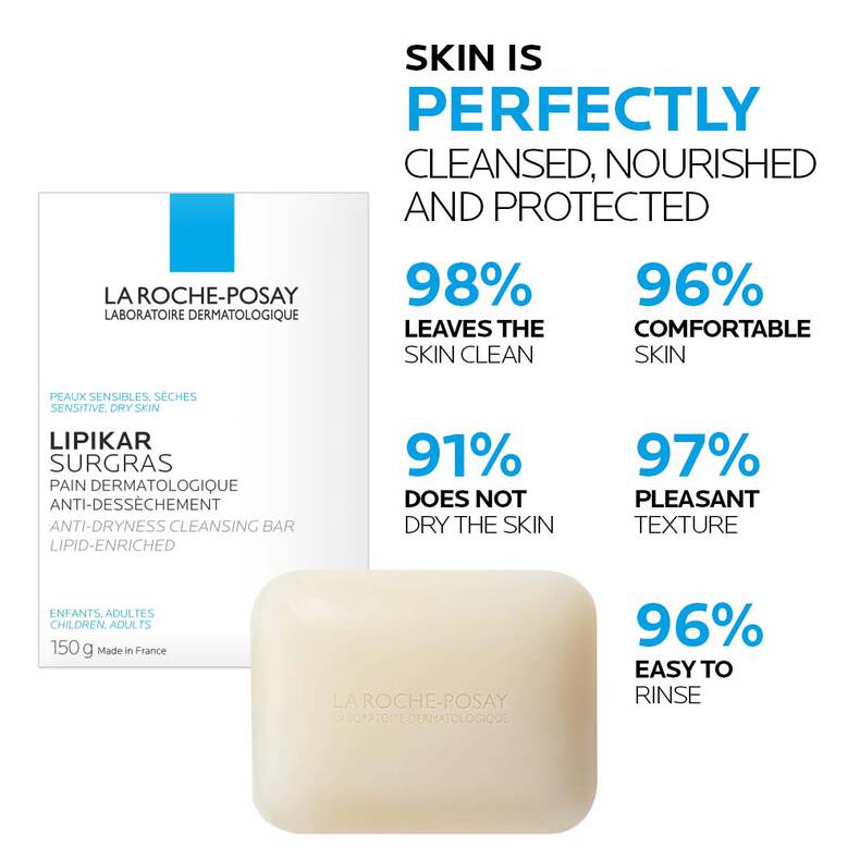 LA ROCHE-POSAY - Lipikar Surgras Bar Soap - BODYCARE DRY SKIN - LUXURIUM