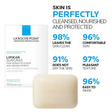 LA ROCHE-POSAY - Lipikar Surgras Bar Soap - BODYCARE DRY SKIN - LUXURIUM