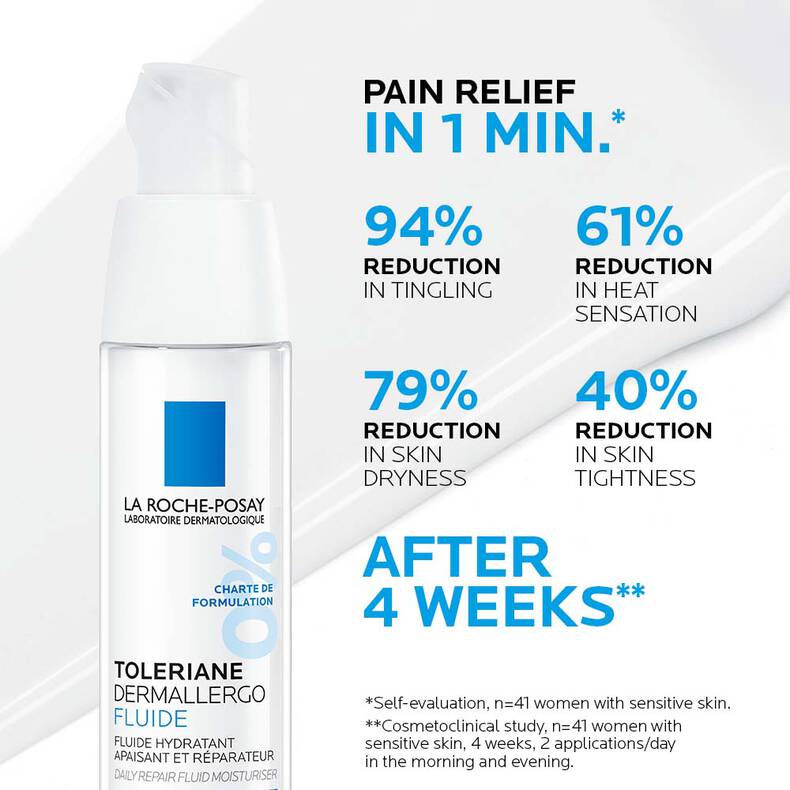 LA ROCHE-POSAY - Toleriane Dermallergo Fluid - ALLERGIC SKIN - LUXURIUM