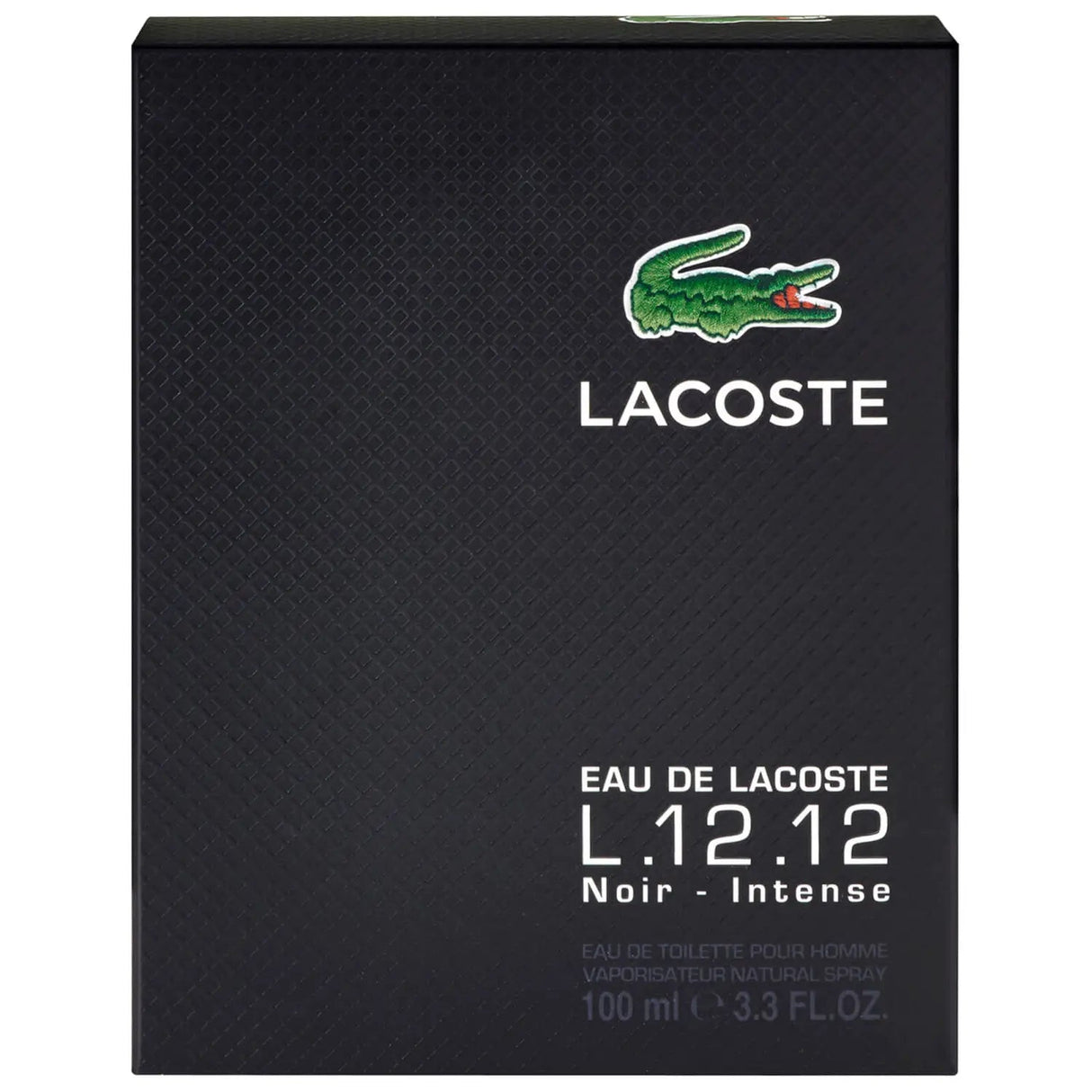 Lacoste - Lacoste L.12.12 Noir Eau De Toilette - MEN'S FRAGRANCE - LUXURIUM