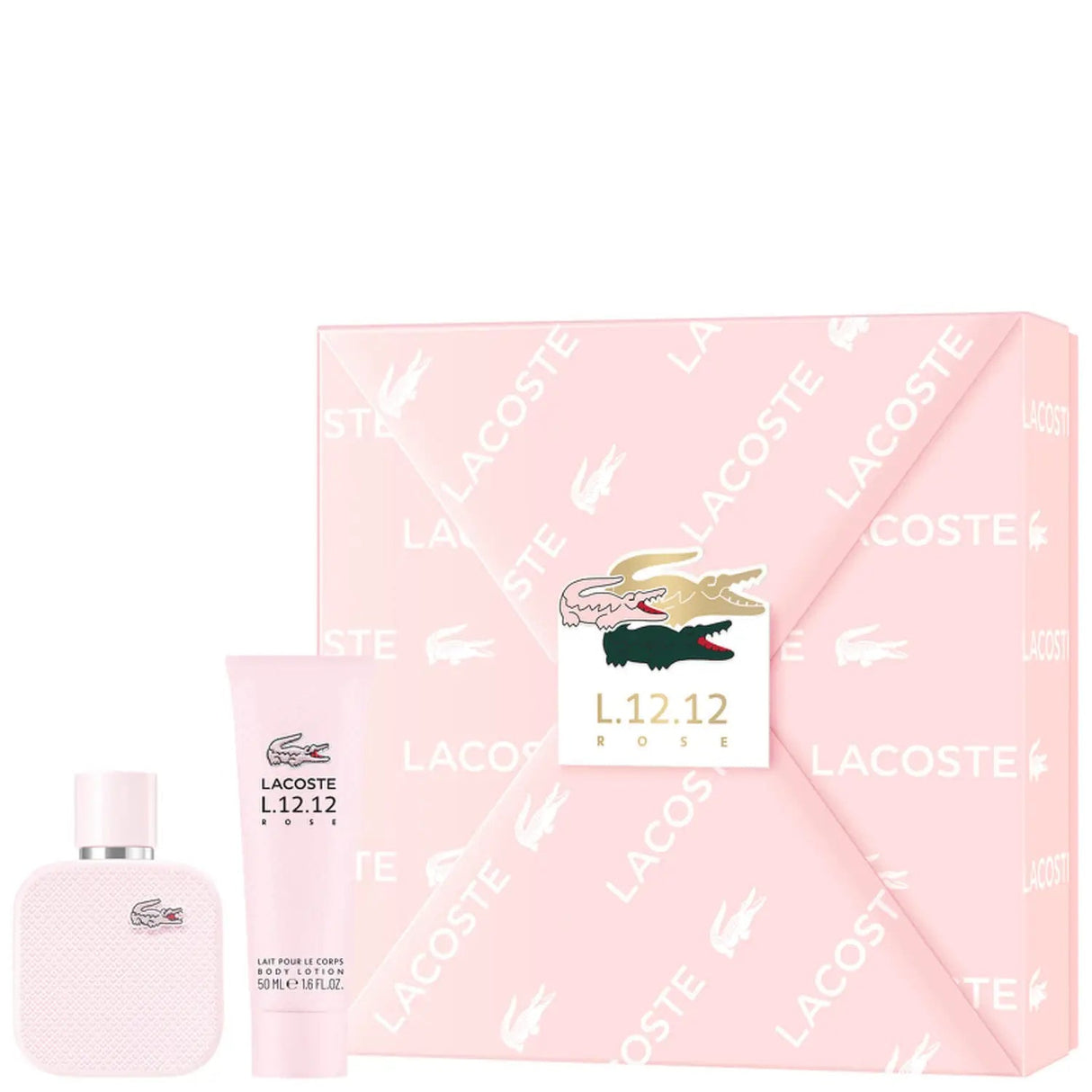 Lacoste - Lacoste L.12.12 Rose Gift Set - WOMEN'S FRAGRANCE - LUXURIUM