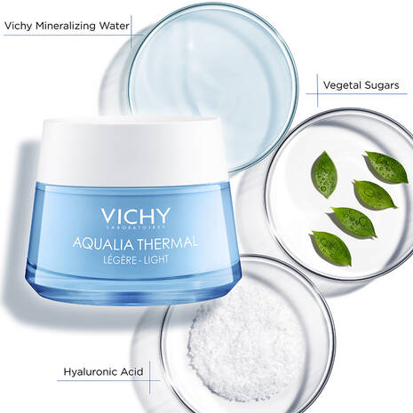 VICHY - Aqualia Thermal Light Moisturising Day Cream - SKINCARE - LUXURIUM